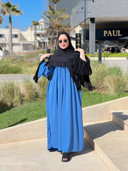 🕌 كسوة راقية قطعتين كريب روز – Bleuclair