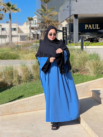 🕌 كسوة راقية قطعتين كريب روز –Rosefushia